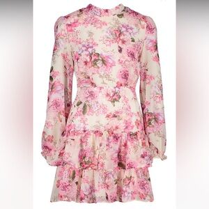 Boohoo Floral Print Dress